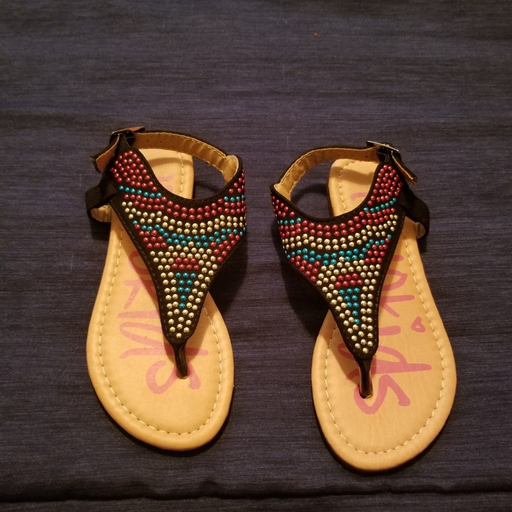 Toddler girl size 11 sandals